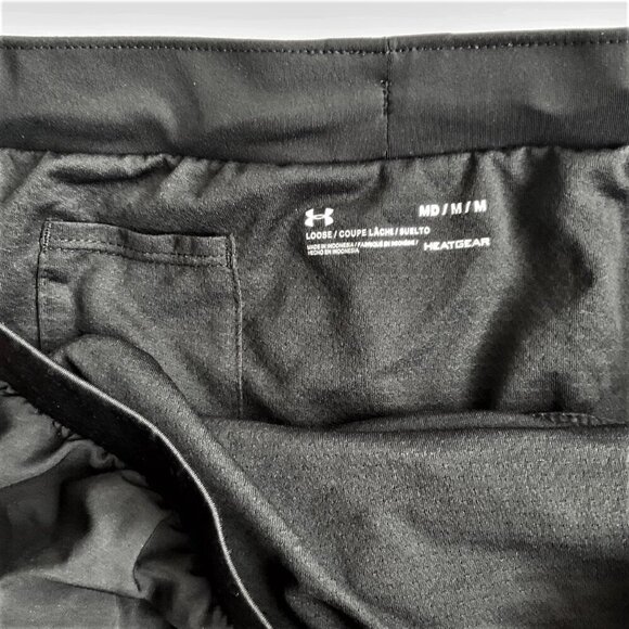 UNDER ARMOUR HEAT GEAR ACTIVEWEAR RUNNING SHORTS GREAT CONDITION - Picture 6 of 7